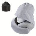 Travel Neck Pillow U-Shaped Memory Foam Cervical Support Pillow for Airplane, Car & Hotel – Portable & Ergonomic