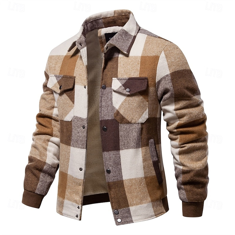 Prescott | Robuste karierte Hemdjacke