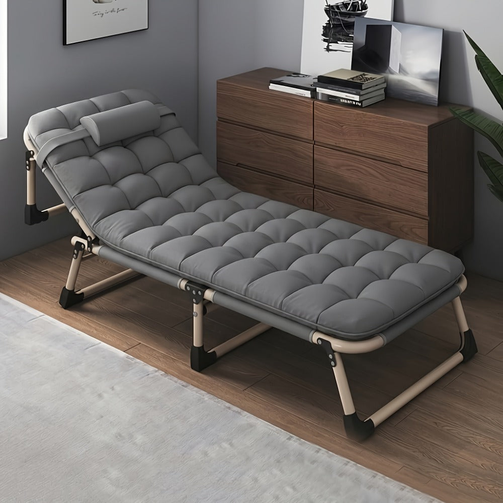 Foldable Bed Frame with Tool-Free Assembly for Bedroom Comfort and Support