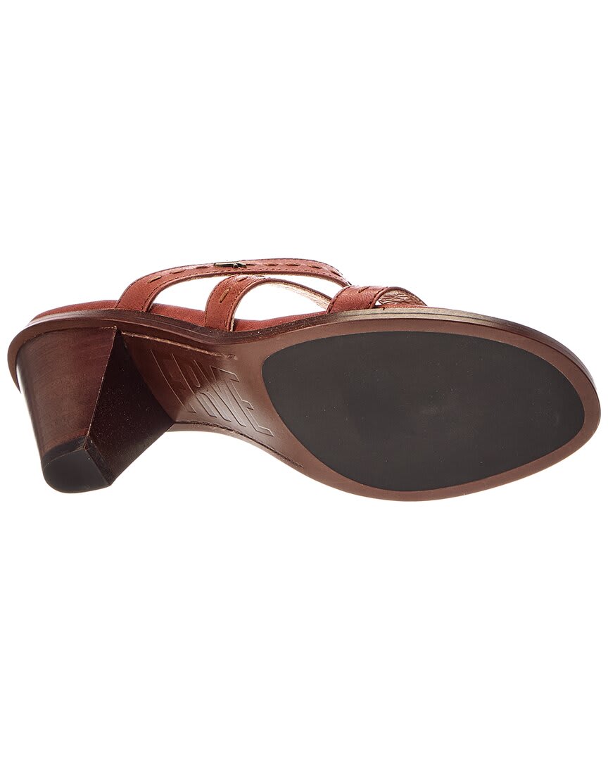Frye Estelle Strappy Slide Leather Sandal