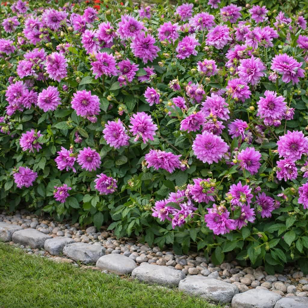 Lovely Lilac Dahlia Flowers - 14 Bulbs