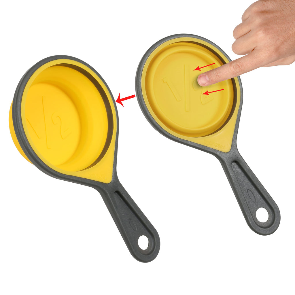 Vino Ninja Collapsible Measuring Cups - 4pc Set