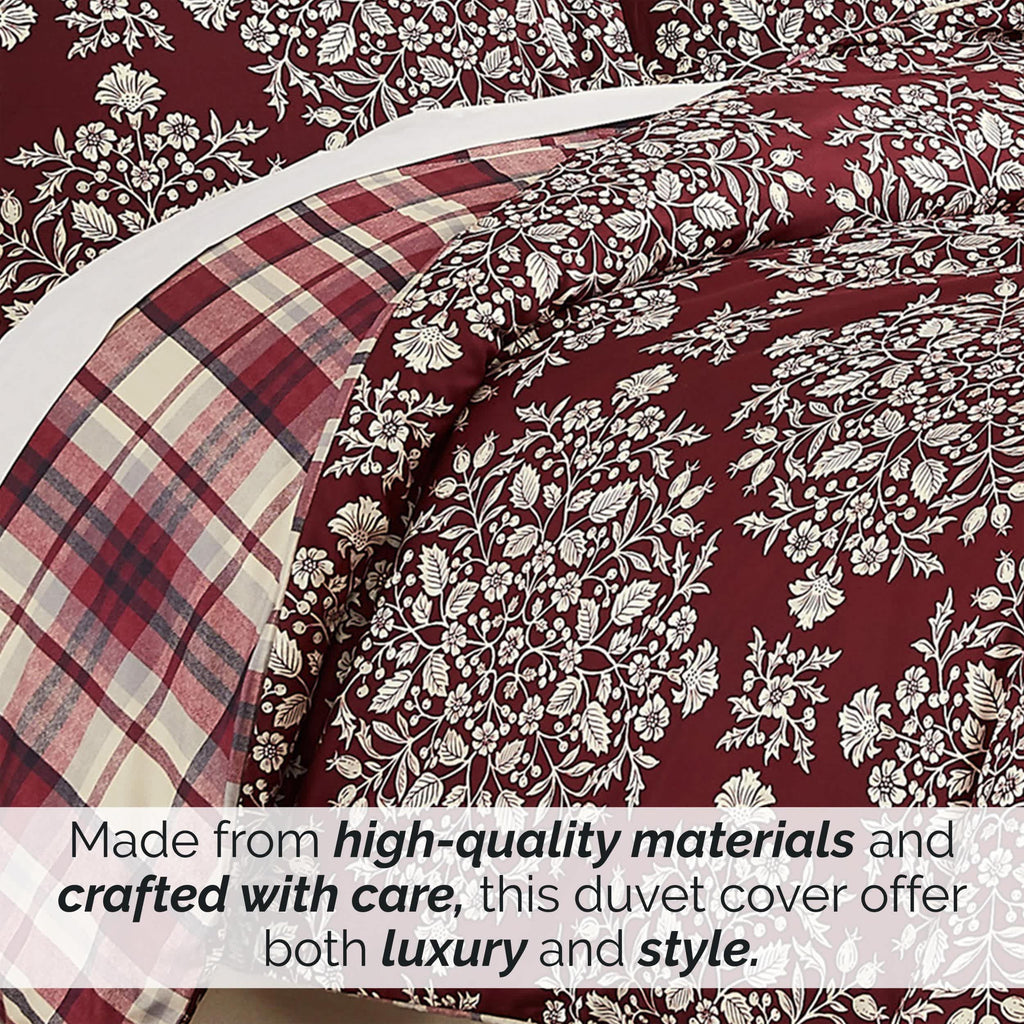 Southshore Fine Linens Christmas Carol Oversized Duvet Cover Set