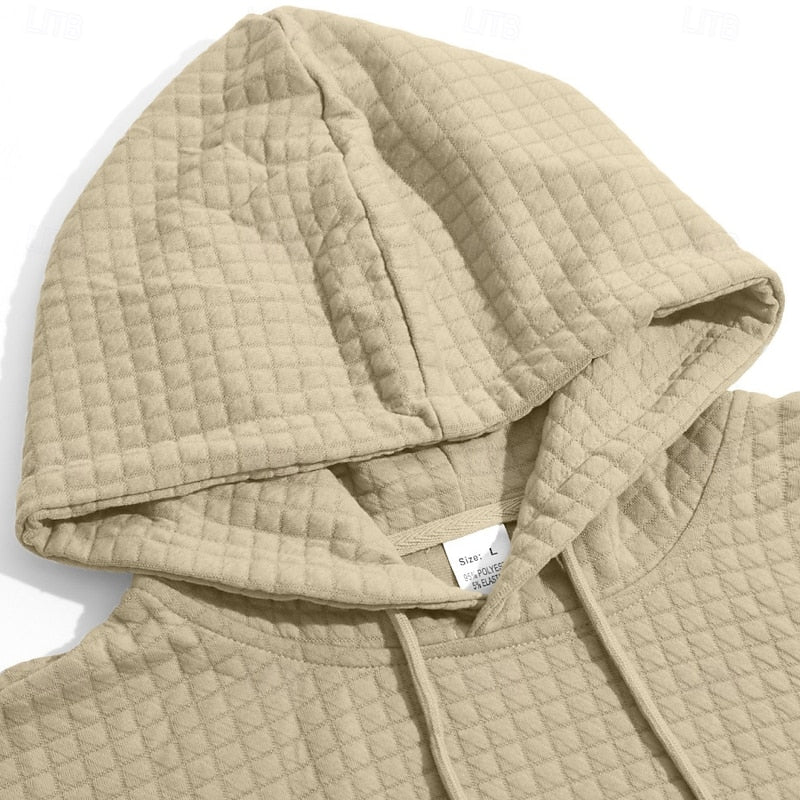 Merrick | Strukturierter Kapuzenpullover