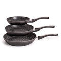 BergHOFF Essentials 3Pc Nonstick Hard Anodized Frying Pan Set