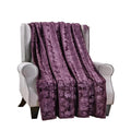 Luxury Home Microplush Versailles Throw Blanket