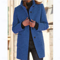 Josephine | Stand-Collar Longline Coat