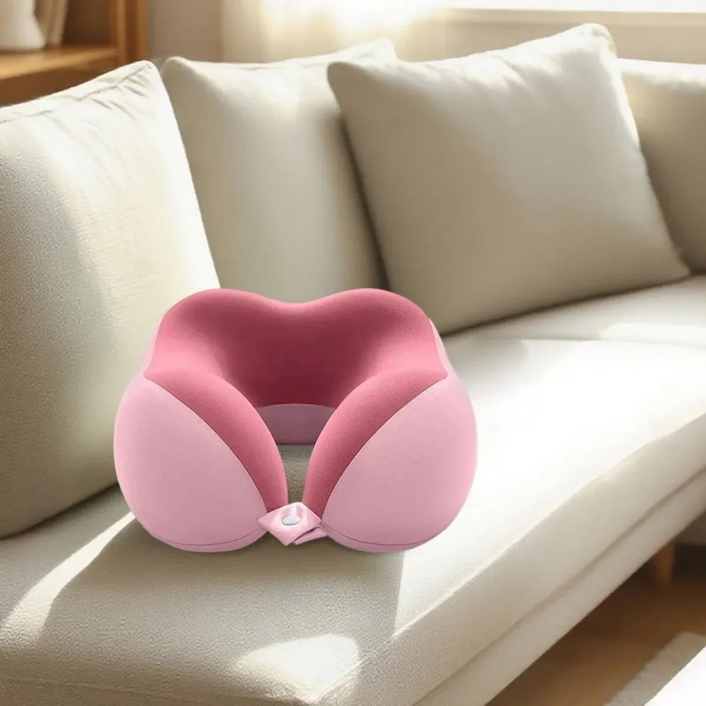 Ergonomic Double Peak U Neck Pillow