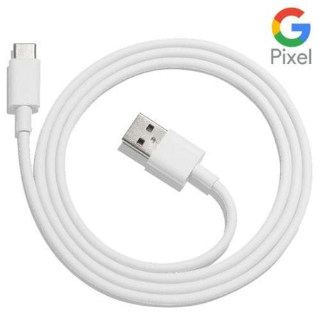 Pixel Bud 1m White USB-A to USB-C Charging Cable