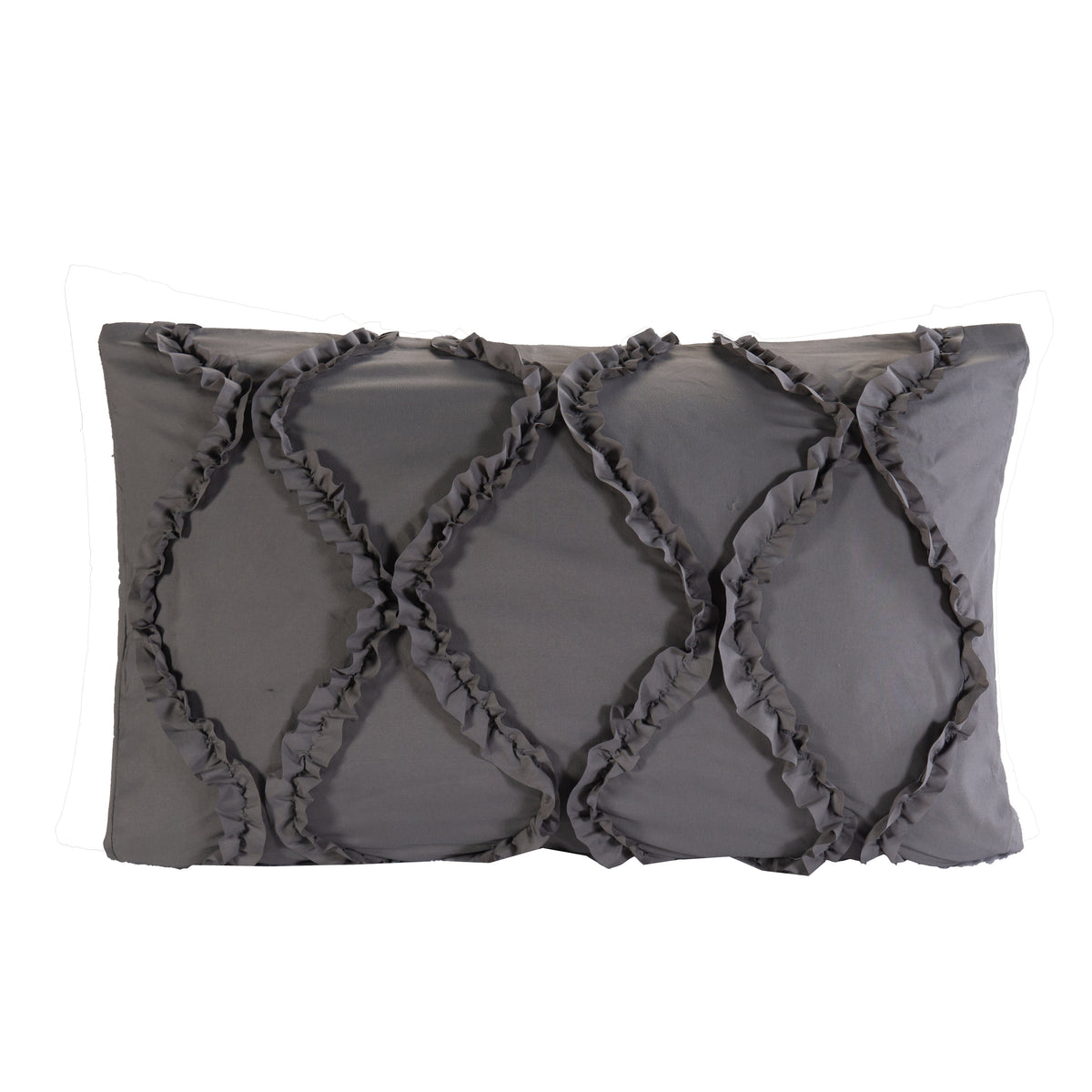 Elegant Comfort 10-Piece Infinity Design Comforter Set - Includes 4-Piece Sheet Set with Double Sided Storage Pockets