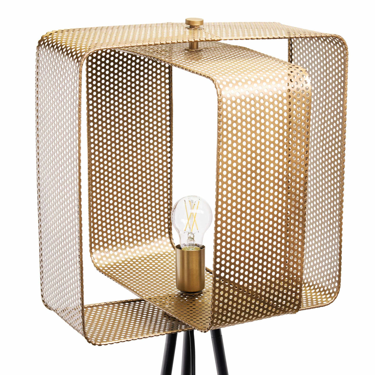 River of Goods Golden Floor Lamp