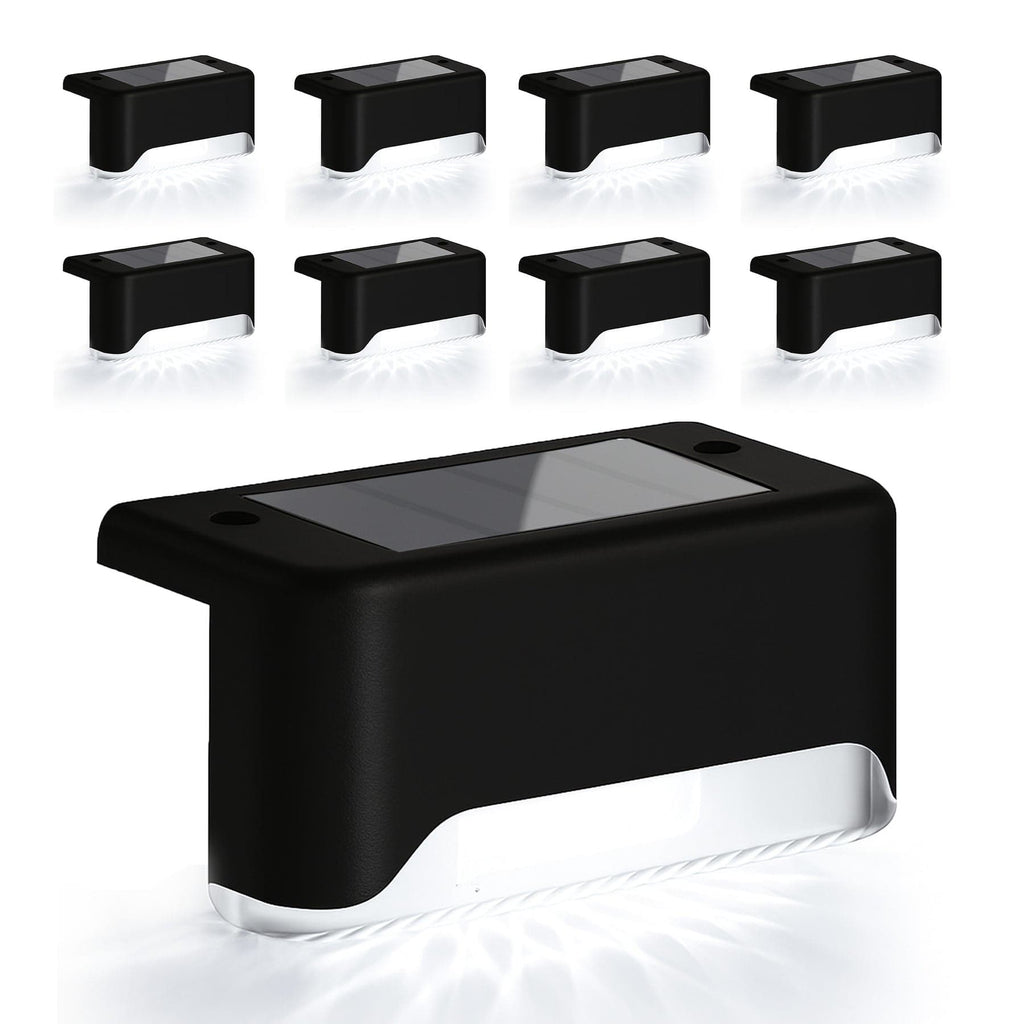 Infinite Basics 8-Pack Solar LED Deck & Step Lights