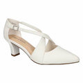 Easy Street Women's Elegance White Dress Heels
