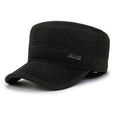 Woolen Army Military Cap Winter Adjustable