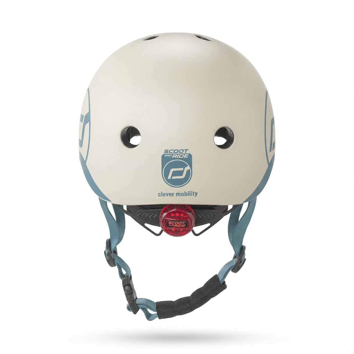 Scoot & Ride Kids XXS Adjustable Safety Helmet with LED Light, Ages 1-5 Years