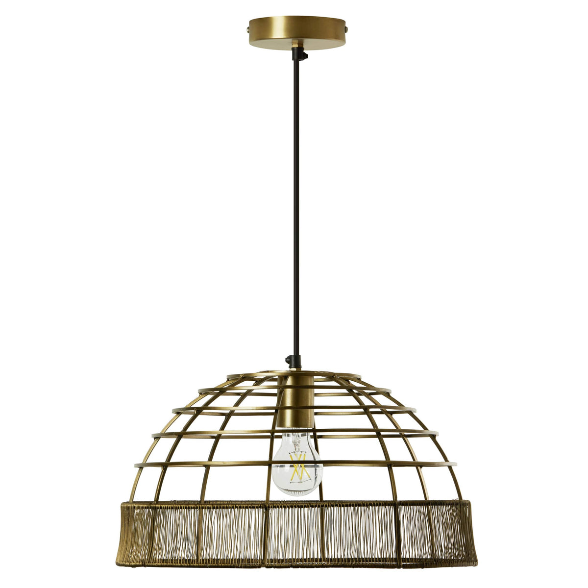River of Goods Hanging Lamp - Brass