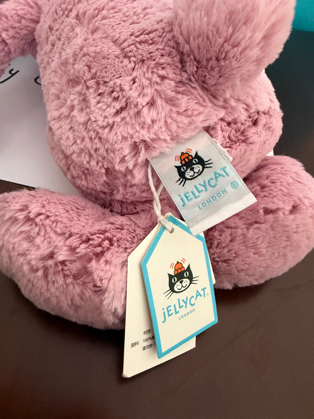 Jellycat Bashful Tulip Pink Bunny Medium 31cm Classic Plush Toy