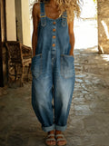 Meredith | Lässiger Jumpsuit mit verstellbaren Trägern