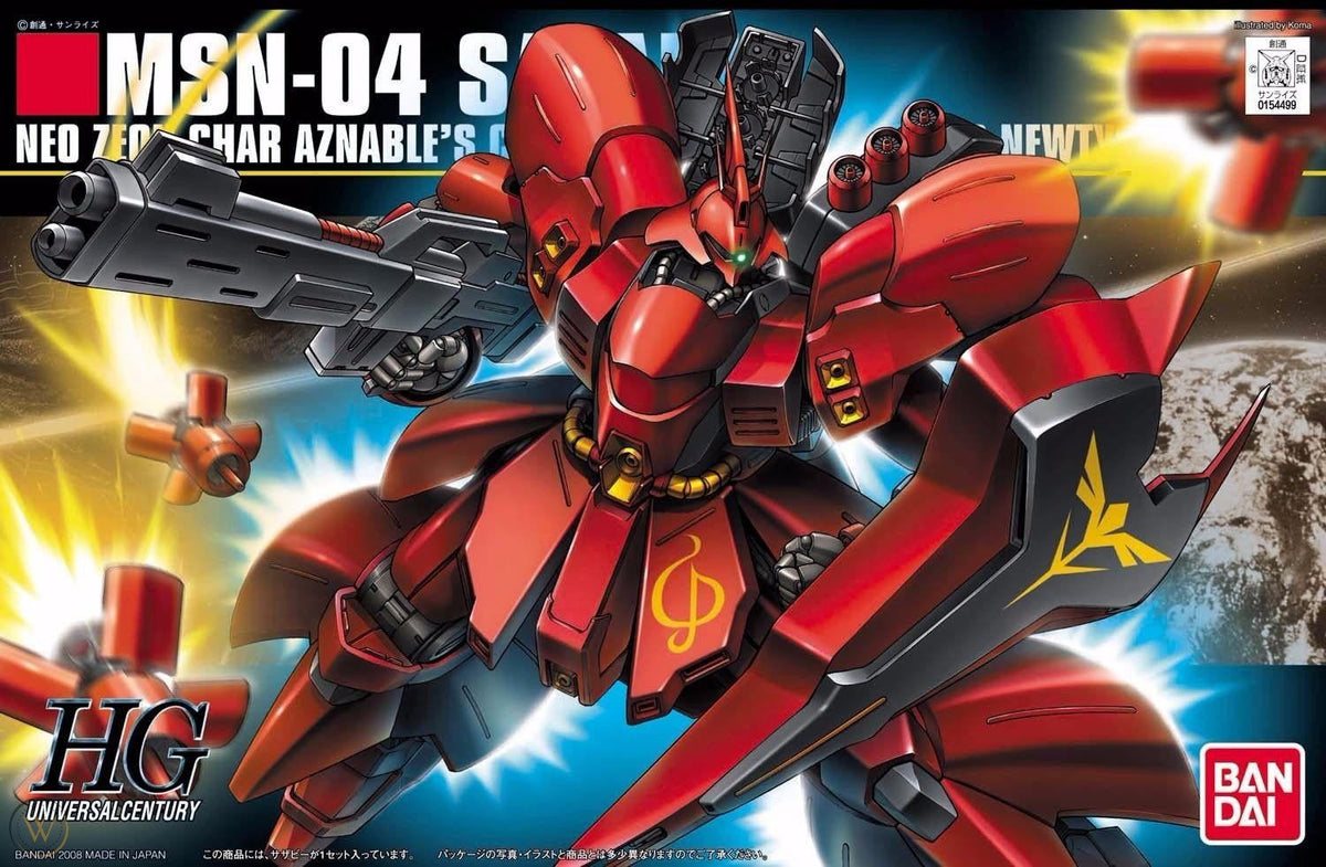 HG MSN-04 Sazabi 1/144