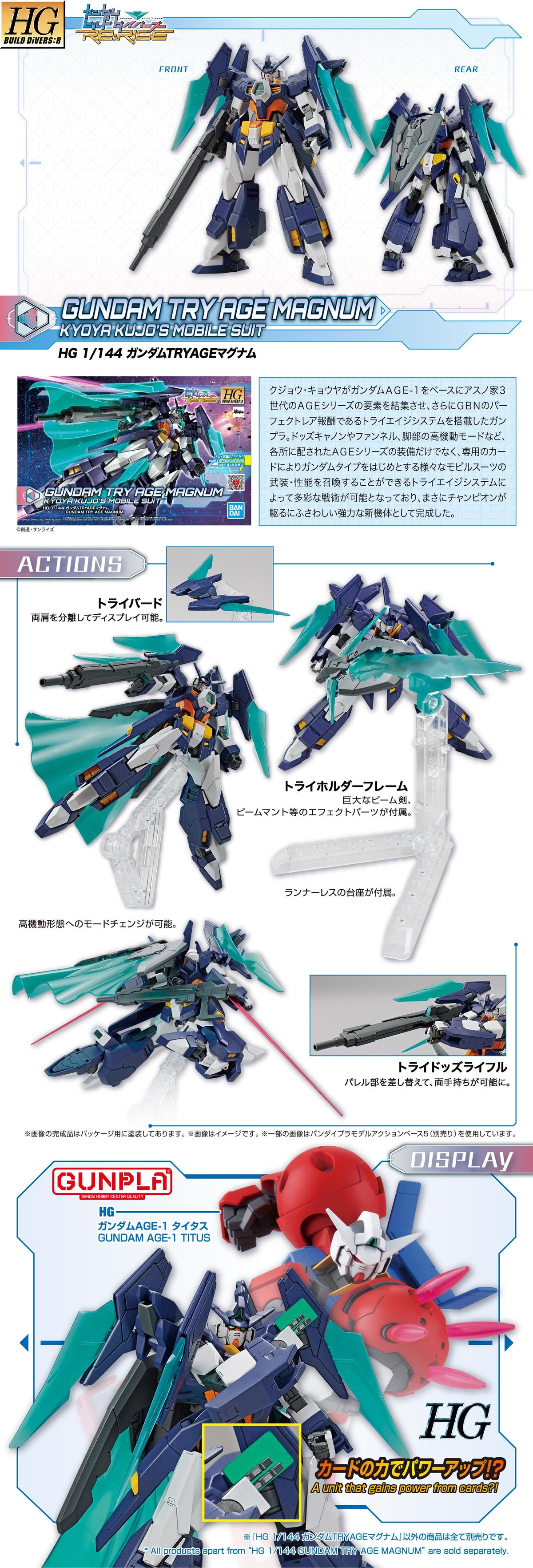 HG Gundam Try Age Magnum 1/144
