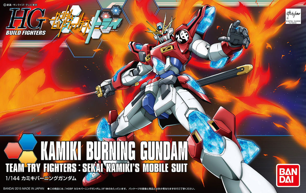 HG Kamiki Burning Gundam 1/144