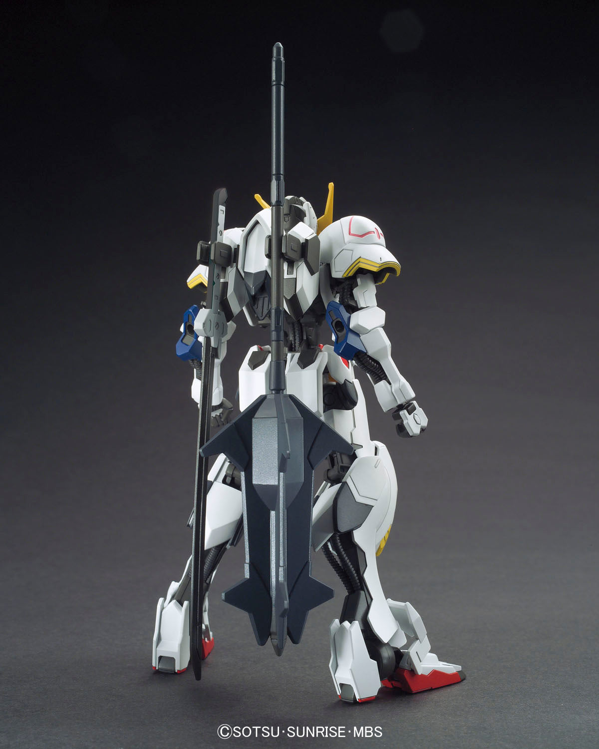 HG Gundam Barbatos + Long-Distance Transport Booster Kutan Type-III