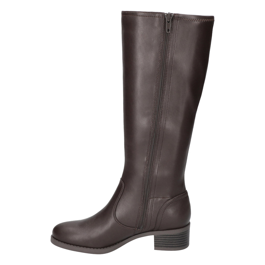 Easy Street Women's Tucker Plus Brown Tall Boots
