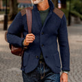 Baxter | Strukturierte Strickjacke mit Stehkragen