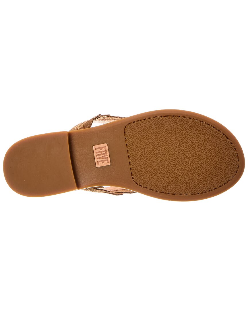 Frye Ava Fringe Suede Sandal