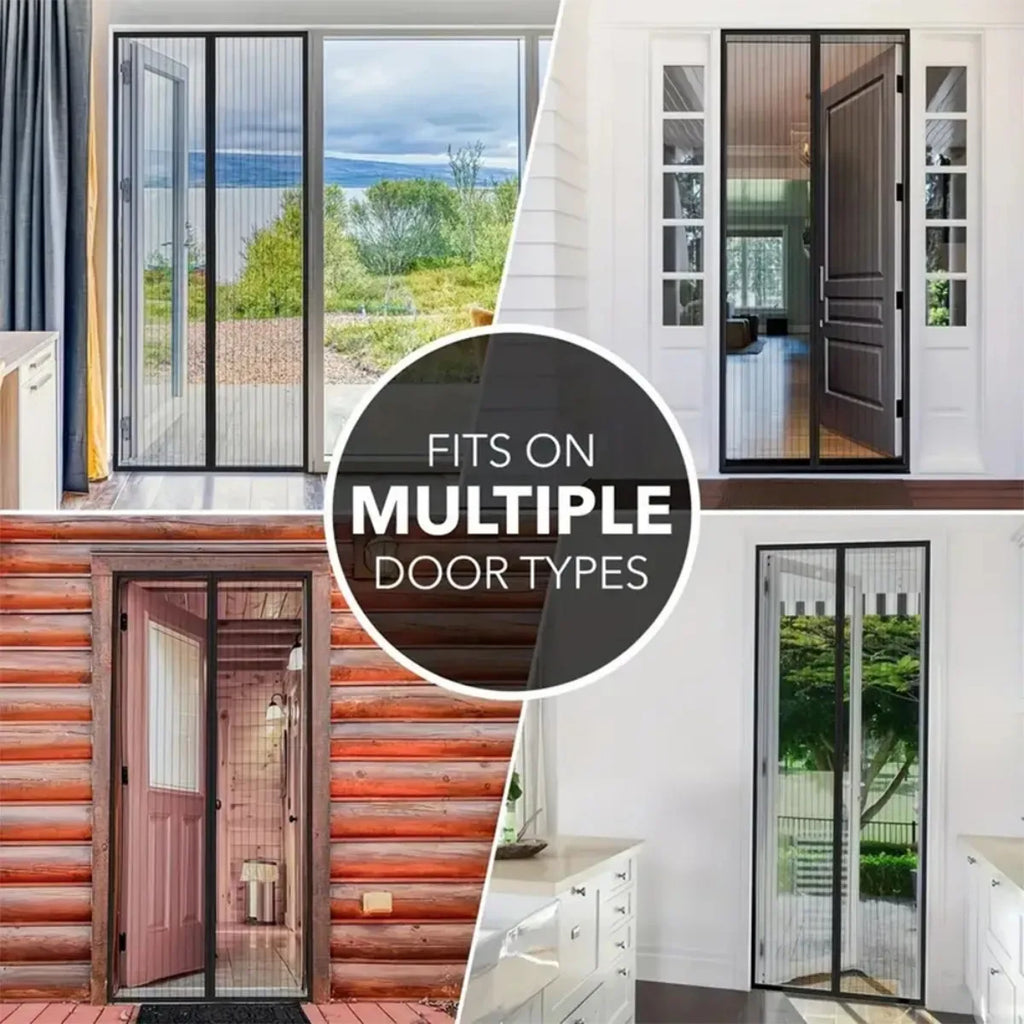 Hands-Free Magnetic Screen Door