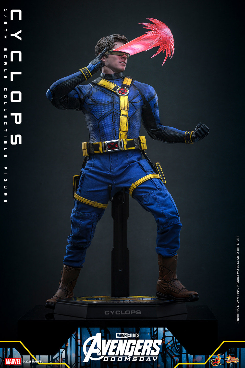 Hot Toys Cyclops (Avengers: Doomsday) 1/6 Scale Action Figure