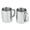 BergHOFF 2Pc 18/10 Stainless Steel Coffee Mug, 12oz.