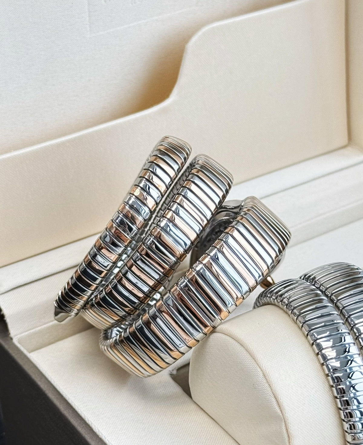 Bvlgari Serpenti Tubogas Double-Coil Wrap Watch – Two-Tone