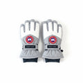 Canada Goose Grey & White Winter Gloves