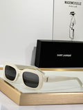 Saint Laurent SL 534 Sunrise Rectangle Acetate Sunglasses