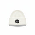 Canada Goose White Knit Beanie