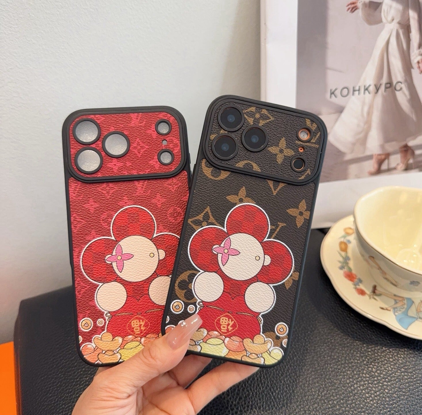 Louis Vuitton x Murakami Monogram Flower iPhone Case