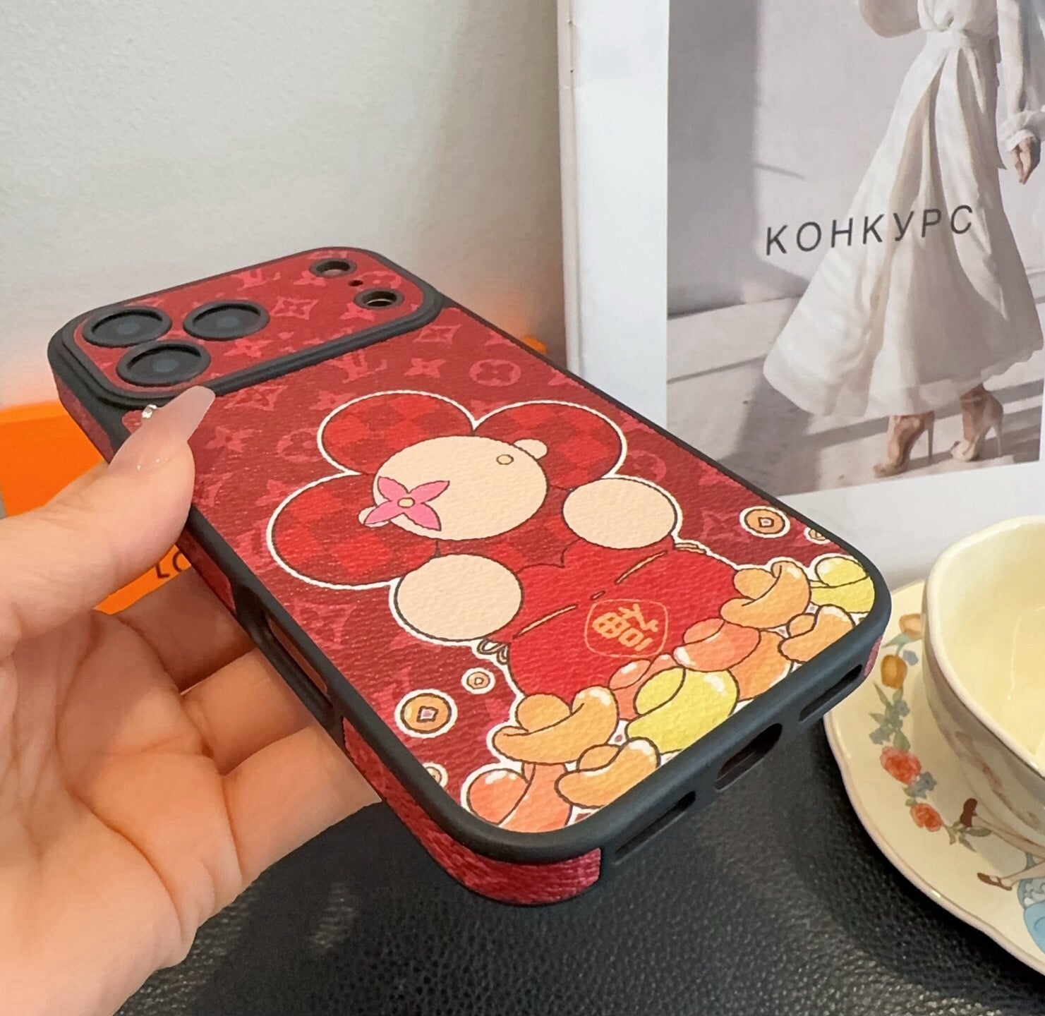 Louis Vuitton x Murakami Monogram Flower iPhone Case
