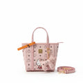 MCM x Hello Kitty Mini Tote Bag – Blush Pink Visetos