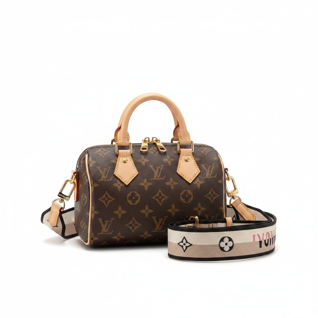 Louis Vuitton Speedy Bandoulière – Monogram Canvas with Jacquard Strap