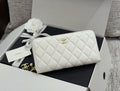 Chanel Classic Zip-Around Wallet – Quilted Lambskin