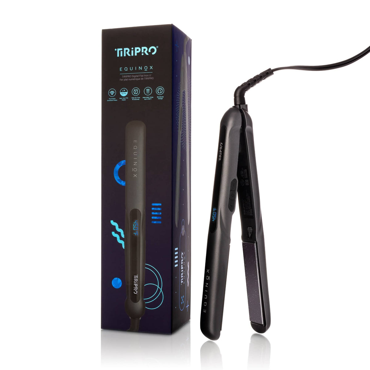 Tiri Pro Equinox Digital 1.25" Professional Flat Iron