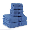 Luxury Home 100% Cotton 6-Piece Towel Set