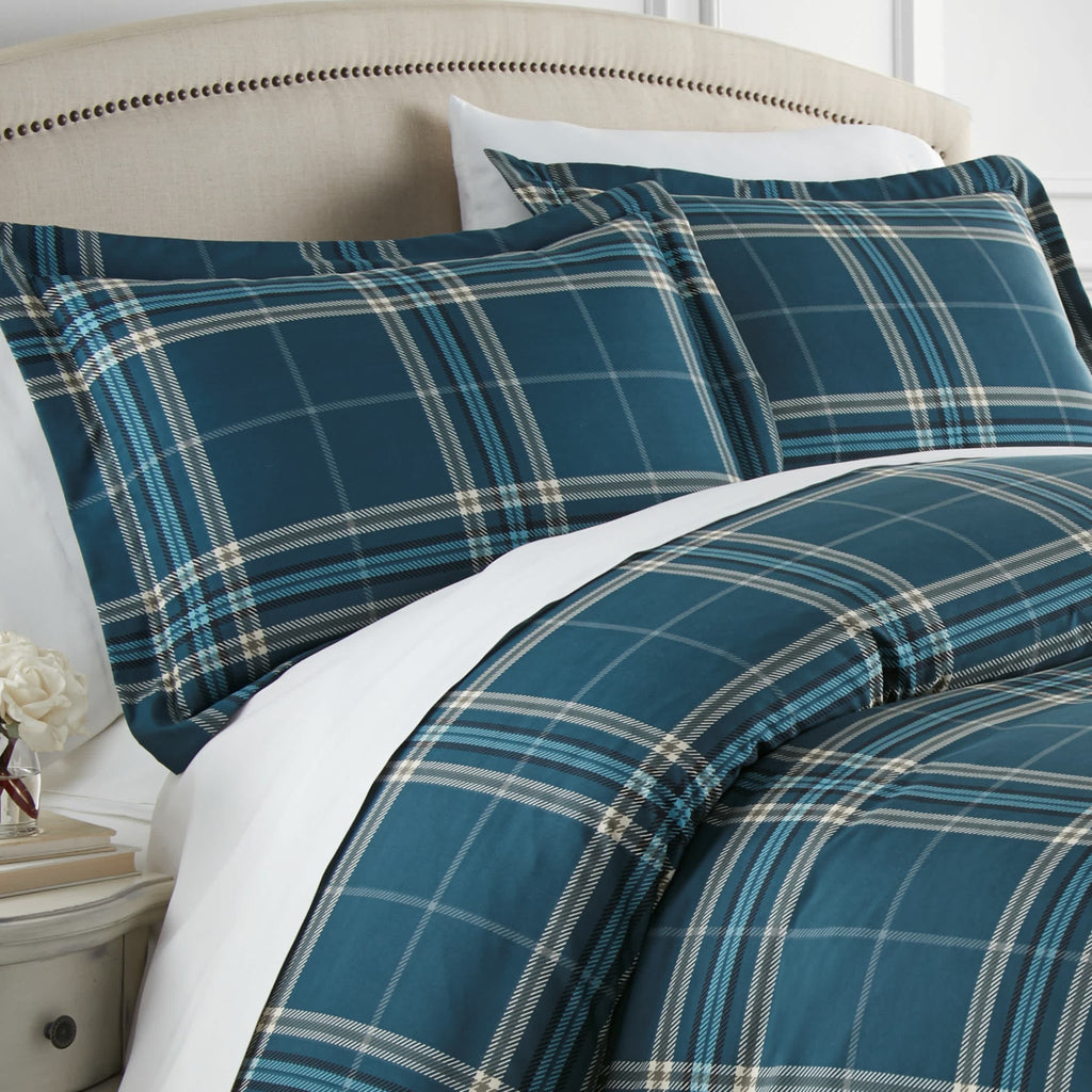 Southshore Fine Linens Vilano Plaid Comforter Set