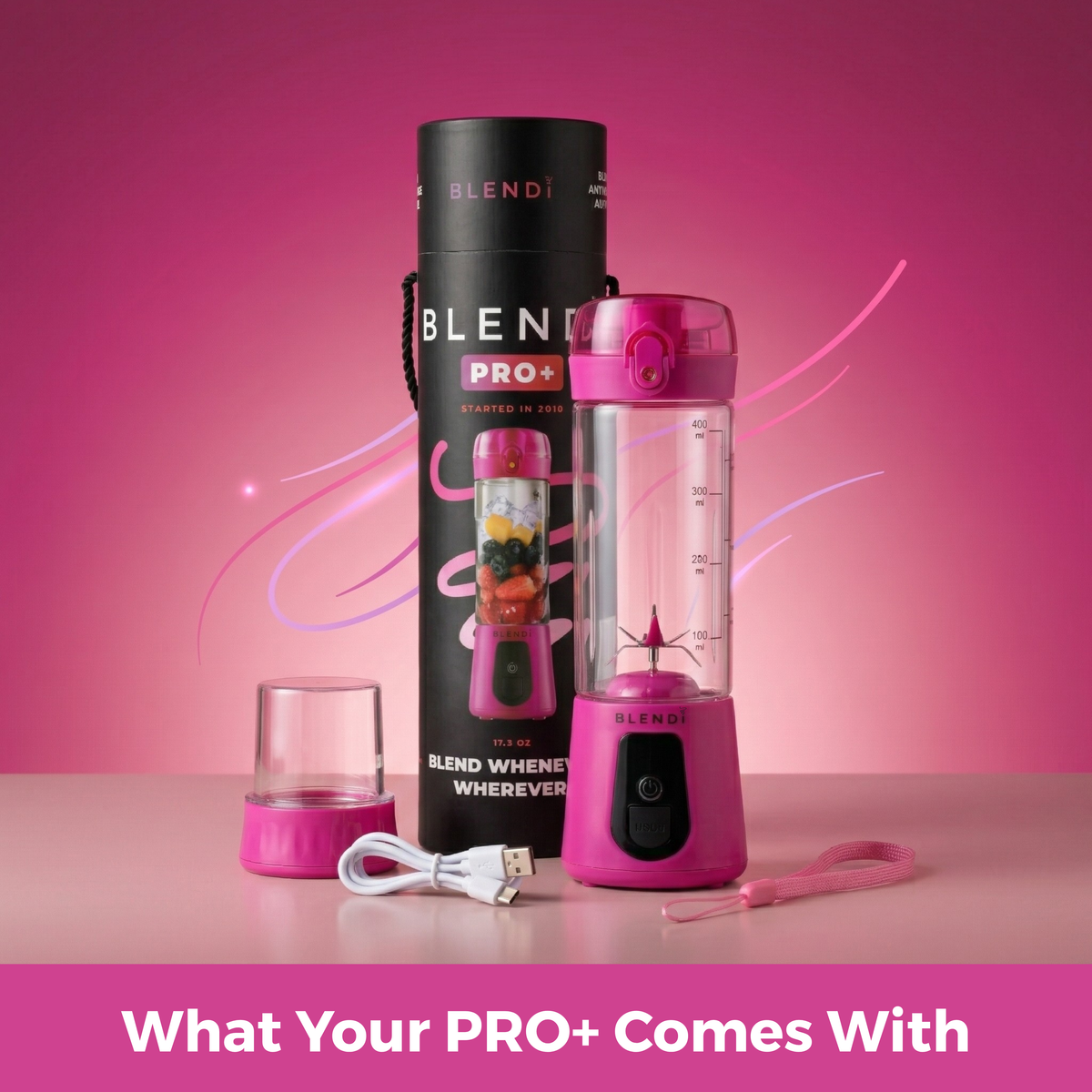Blendi Pro+ Portable Blender 17oz