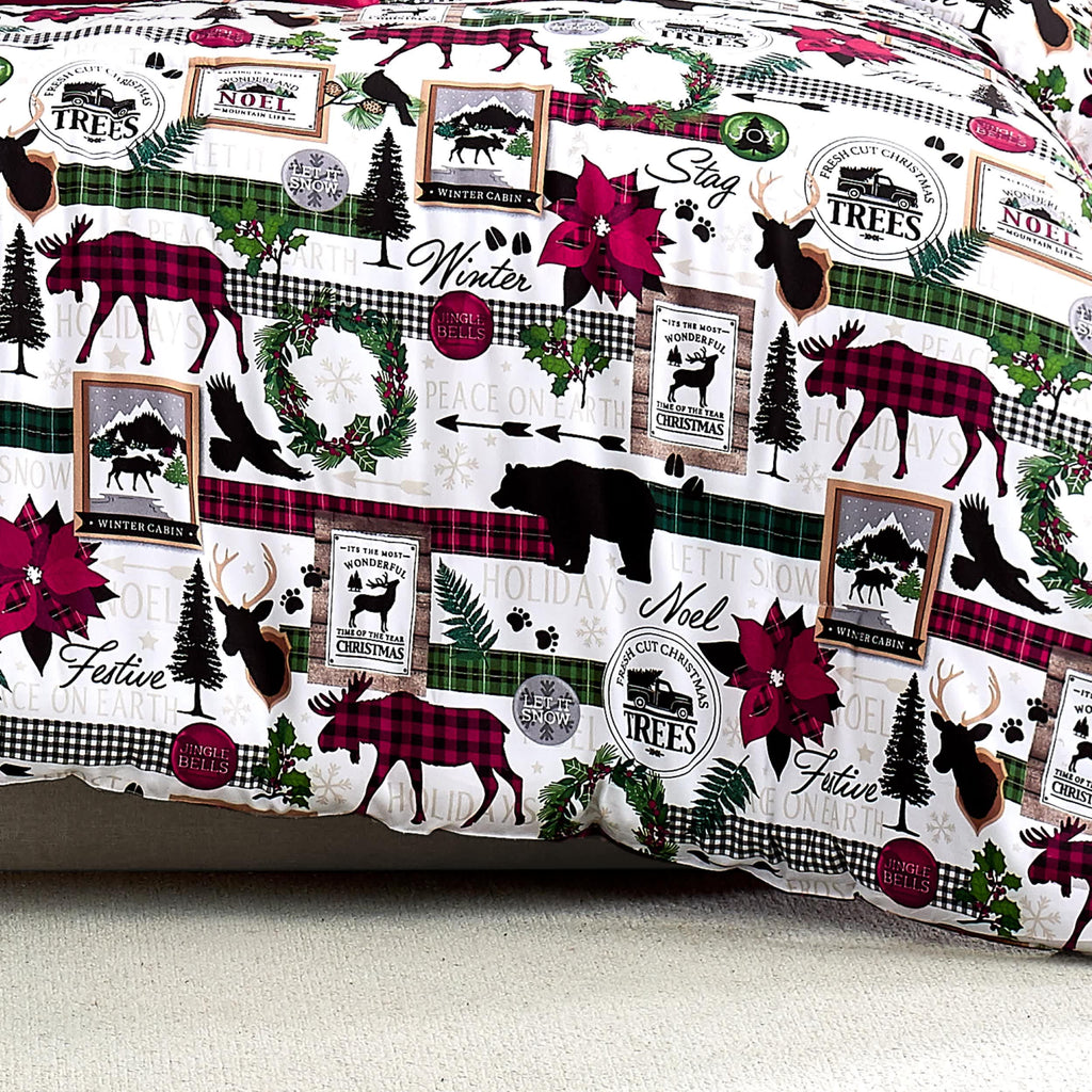 Southshore Fine Linens Merrytown Christmas 6PC Comforter Set