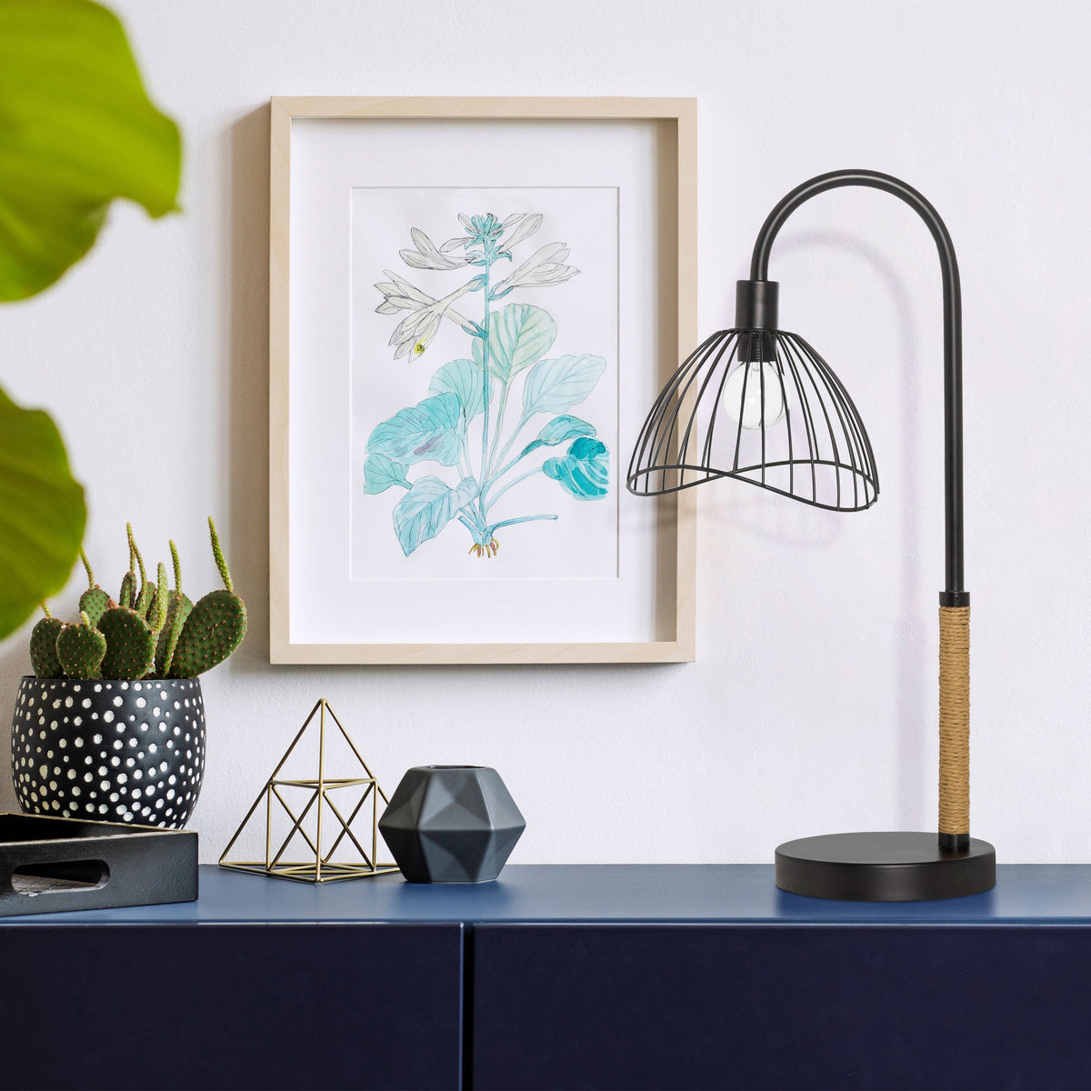 River of Goods 20.5" H Brigitte Candlestick Base Dome Shade Table Lamp