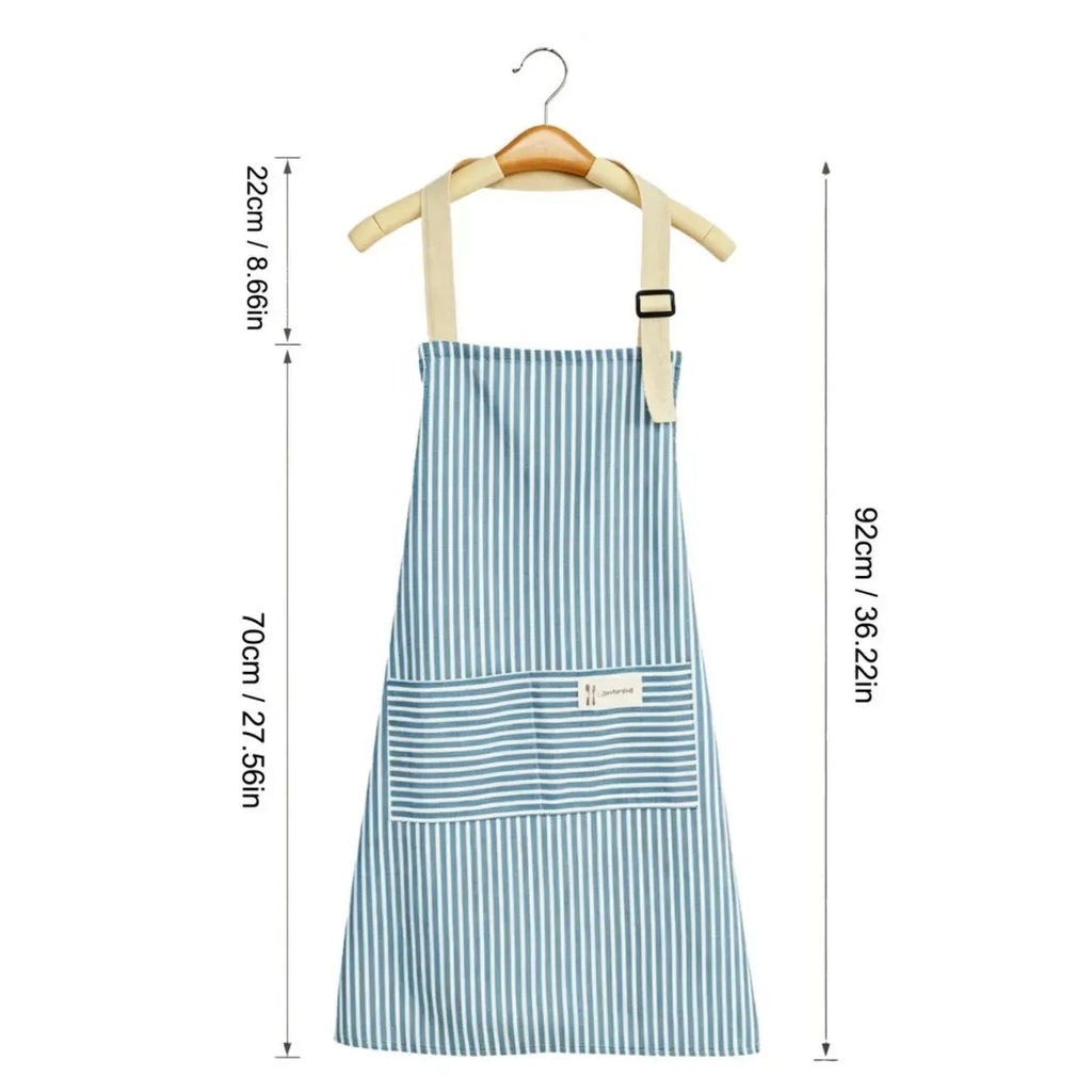2-Pack Striped Cotton Linen Apron