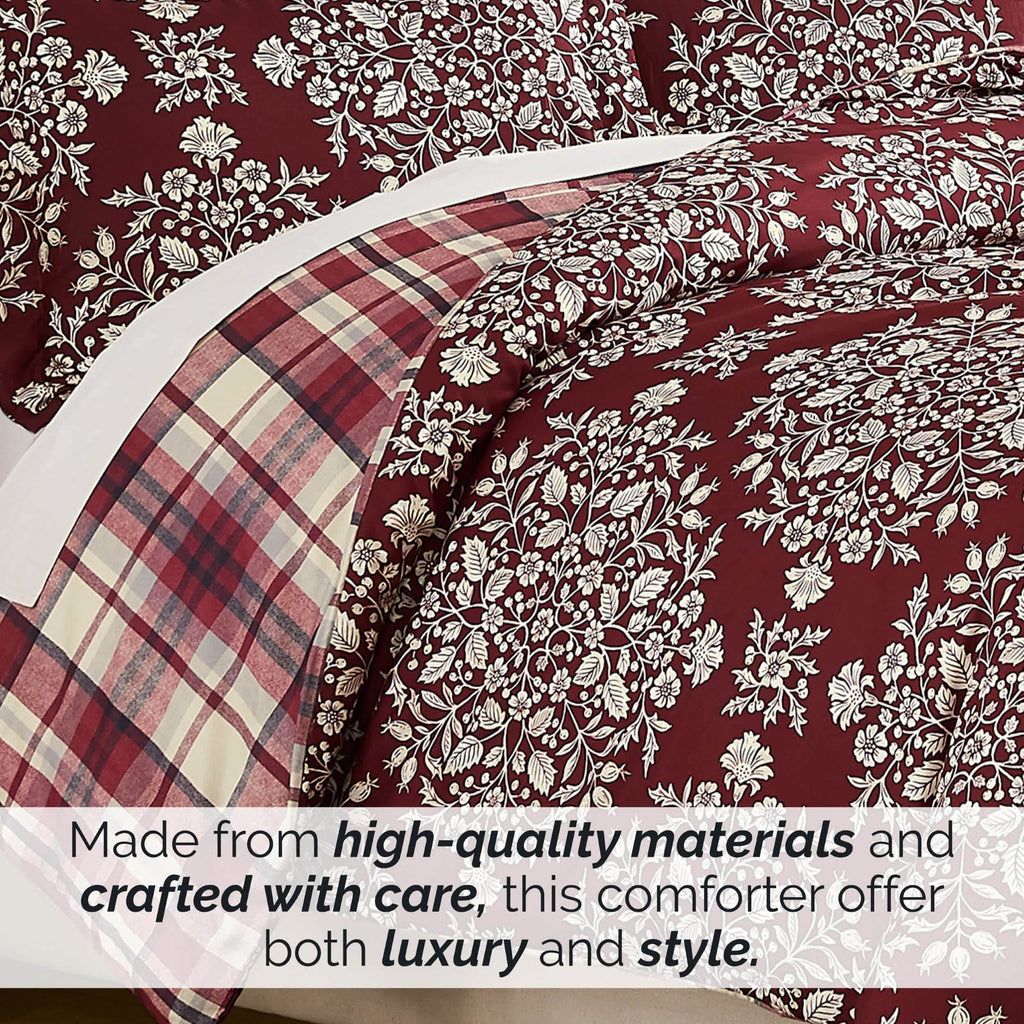 Southshore Fine Linens Christmas Carol Oversized Comforter Set