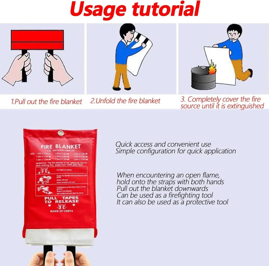 Fire Blanket for Emergency